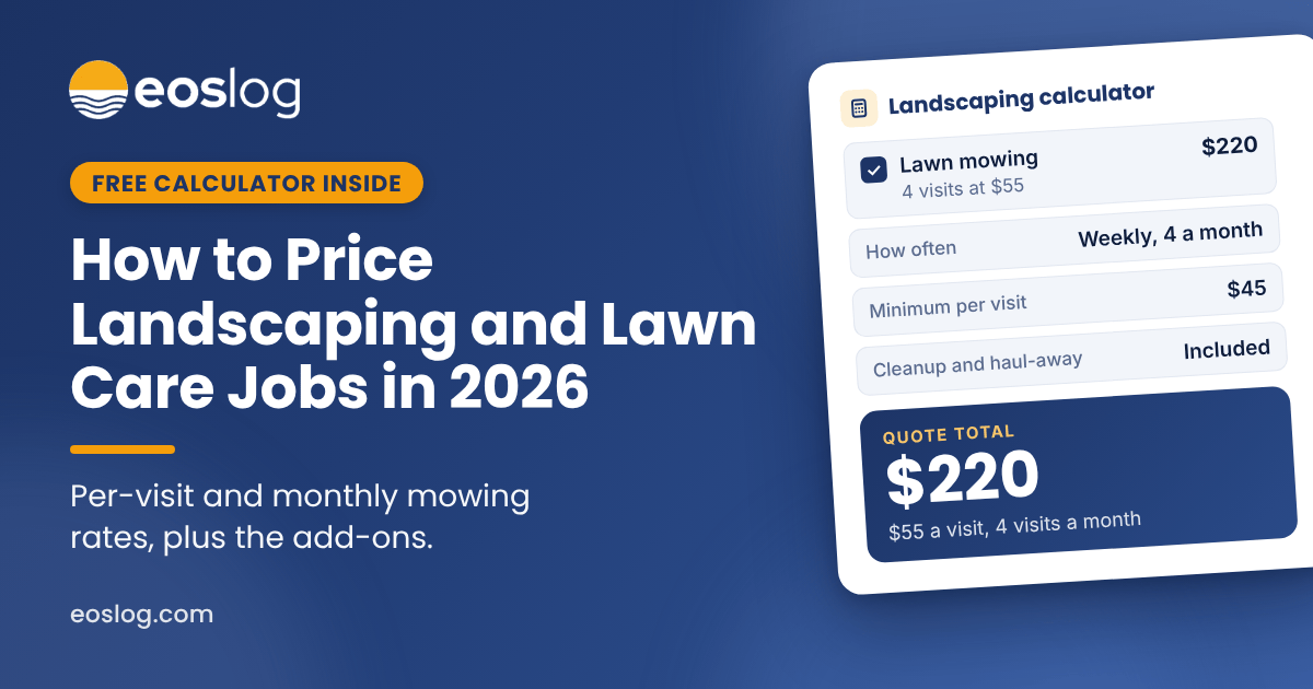 How to Price Landscaping and Lawn Care Jobs in 2026: A Pricing Guide ...